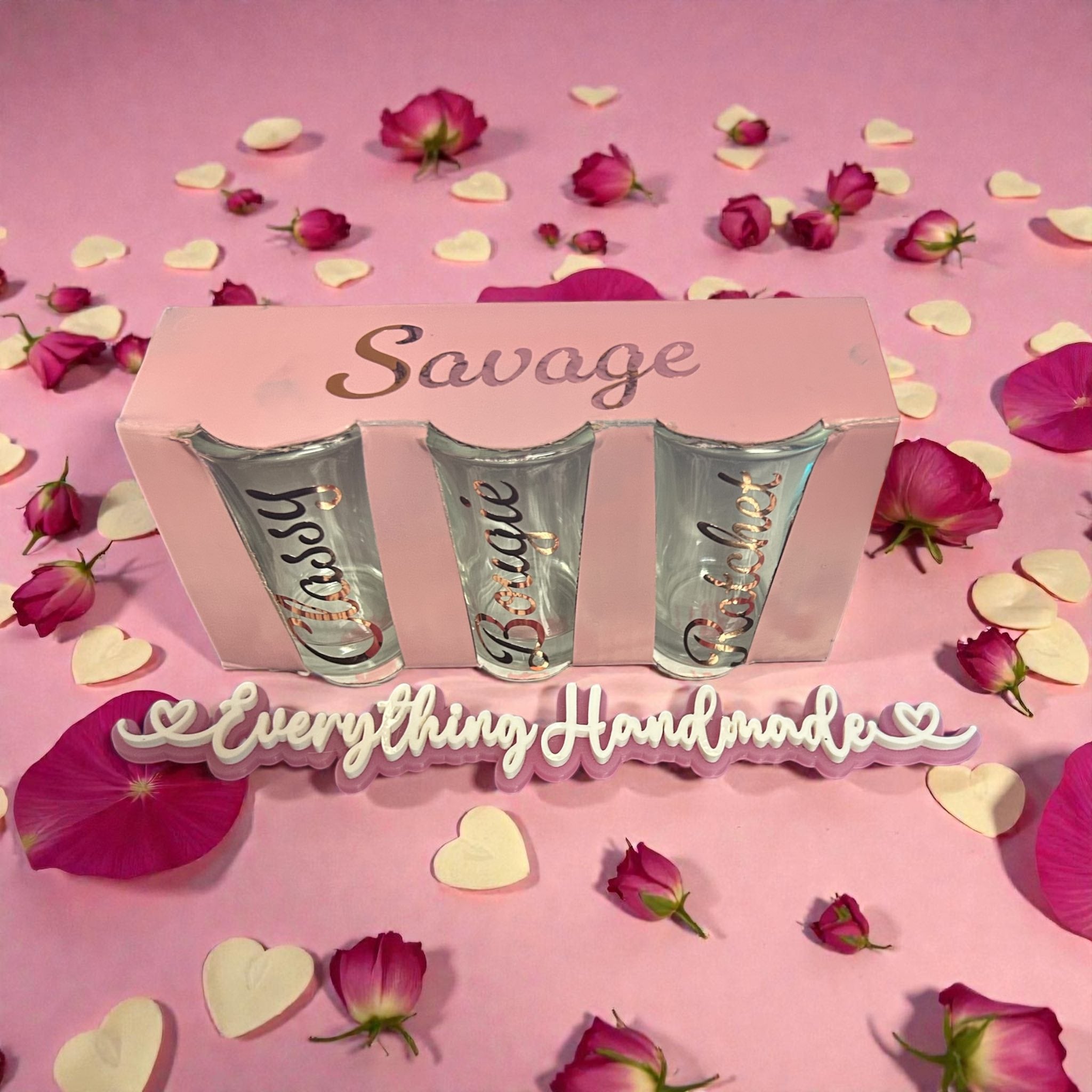 CUSTOM SAVAGE SHOT GLASSES