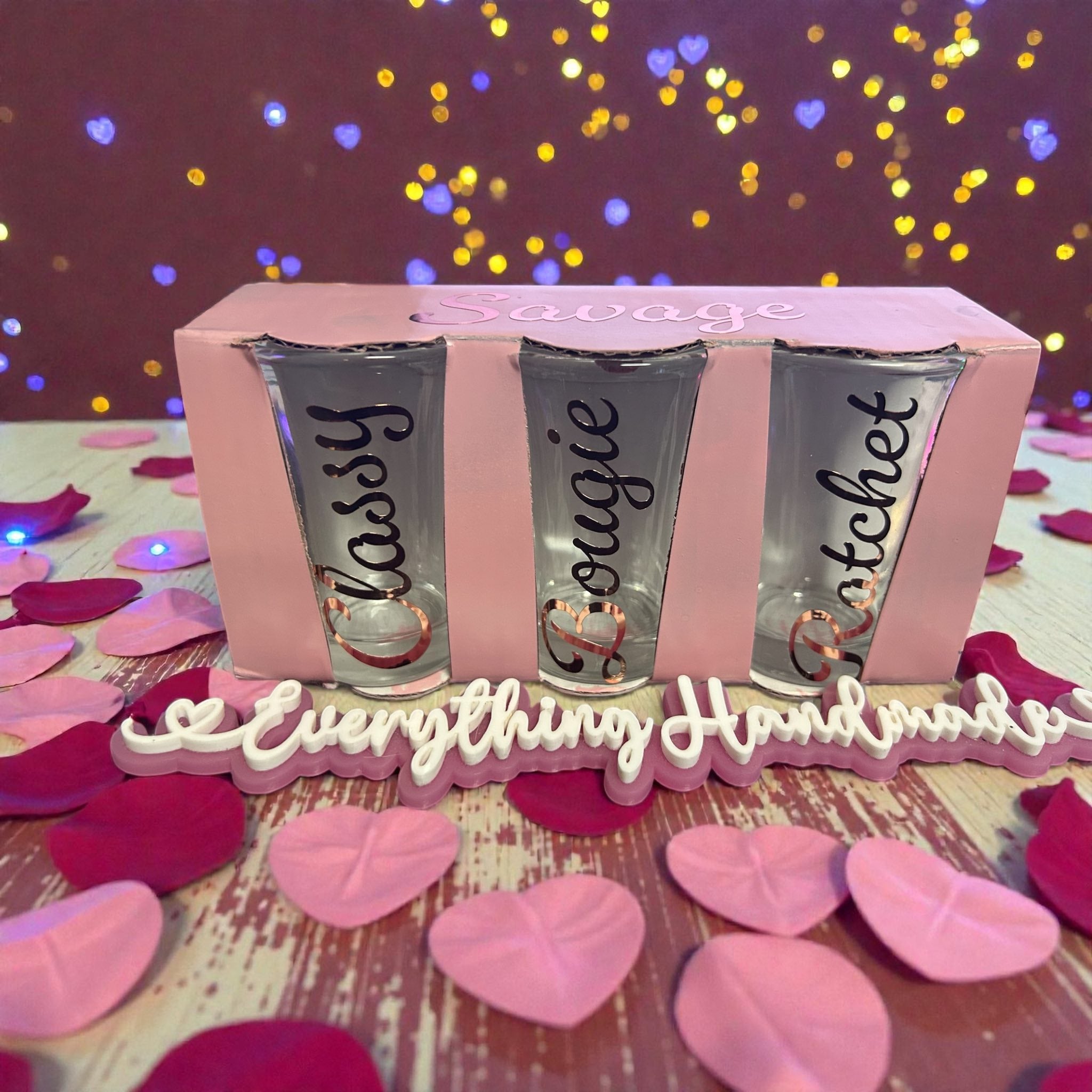 CUSTOM SAVAGE SHOT GLASSES